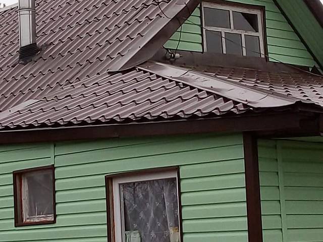 Замена крыши пристройки в поселке Лесной