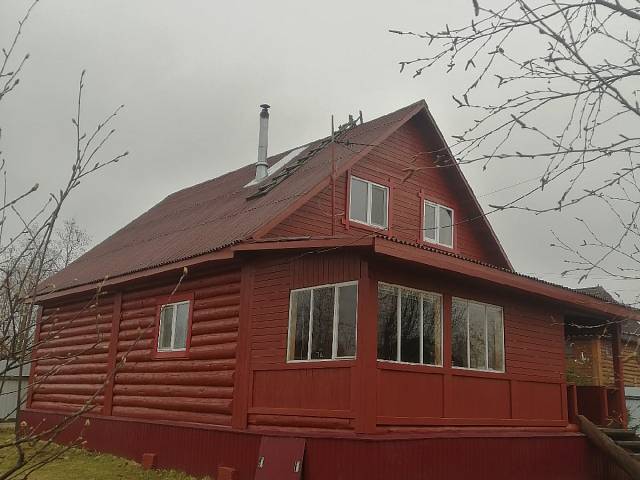 Покраска частного дома в селе Крымское